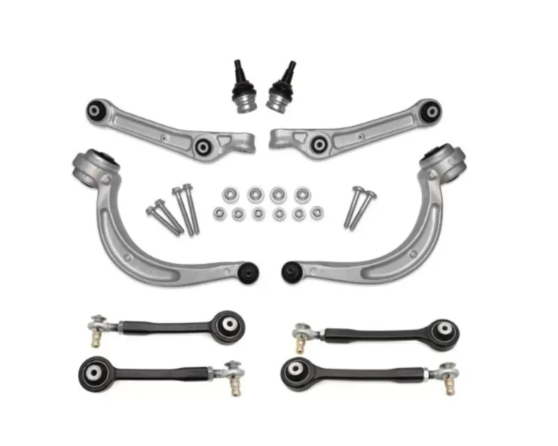 034 Motorsports Full Density Line Control Arm Kit with Adjustable Upper Arms for Audi B9/B9.5 2017+