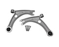 034 Motorsport MQB Evo Lower Control Arms Pair Audi | Volkswagen 2015+