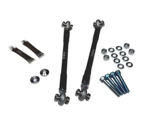 034 Motorsports Billet Adjustable Front Sway Bar End Links for BMW F8X M2, M3, M4 (2015-2021)