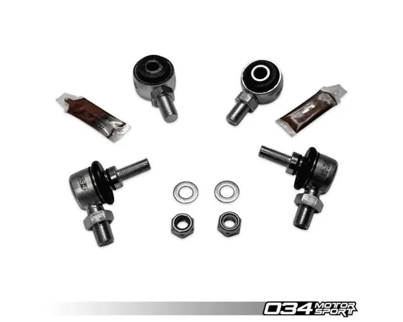 034 Motorsports Rebuild Kit for Dynamic+ Billet Adjustable Front Sway Bar End Links Audi B8/B9, C7/C8, 4M, 4M8 Chassis