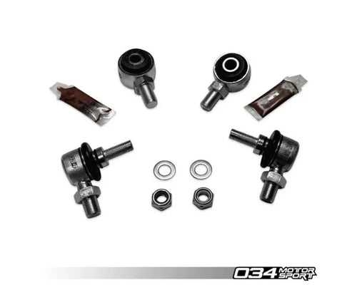 034 Motorsports Rebuild Kit for Dynamic+ Billet Adjustable Front Sway Bar End Links Audi B8/B9, C7/C8, 4M, 4M8 Chassis