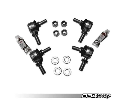 034 Motorsports Rebuild Kit for Dynamic+ Billet Adjustable Front Sway Bar End Links, Audi & VW Fitment
