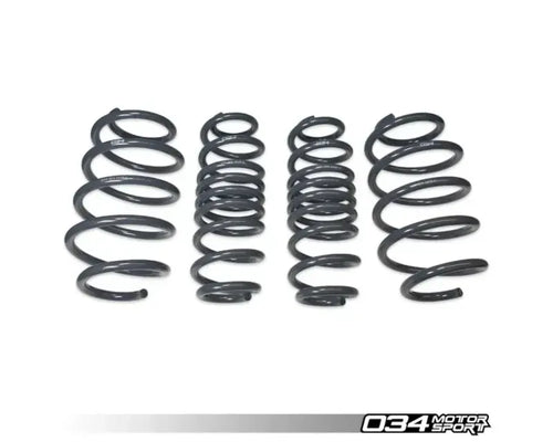 034 Motorsports Dynamic+ Lowering Springs for Volkswagen R32 MK5 2008 - 0.98" Drop
