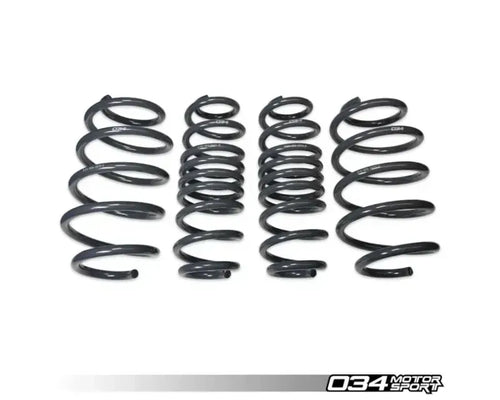 034 Motorsports Dynamic+ Lowering Springs for Volkswagen Golf R MK6 2.0T 2012-2013