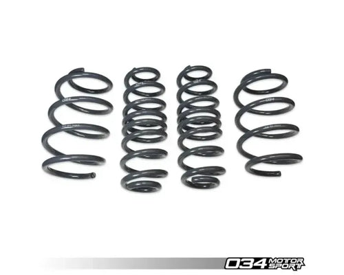 034 Motorsports Dynamic+ Lowering Springs Volkswagen MQB Tiguan 2.0T 2018-2025