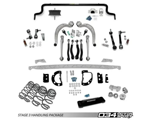 034 Motorsports Stage 3 Early Handling Package for Audi S4 2010-2017 - Ultimate Suspension Upgrade