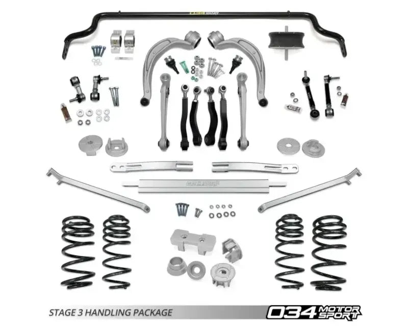 034 Motorsports Stage 3 Late Handling Package for Audi Q5/SQ5 B8/B8.5 (2009-2017)