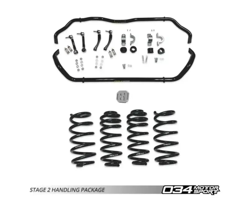 034 Motorsports Stage 2 Handling Package for Audi Q7/SQ7 2015-2025 with Dynamic+ Sway Bars