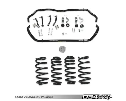 034 Motorsports Stage 2 Handling Package for Audi Q7/SQ7 2015-2025 with Dynamic+ Sway Bars