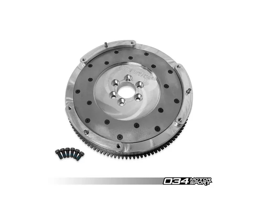 034 Motorsports Aluminum Lightweight Flywheel for Audi B7 A4 RS4 2005-2008, 12 lbs
