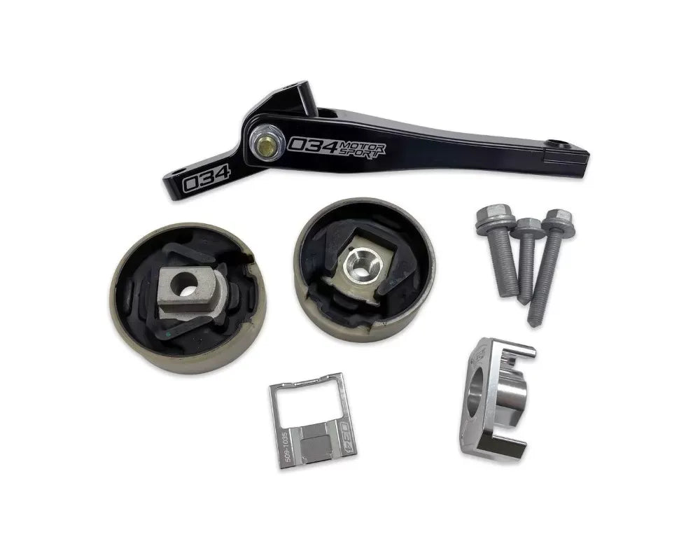 034Motorsport Billet Spherical Dogbone Mount Performance Pack for Audi A3/S3, TT, VW Golf/GTI/R