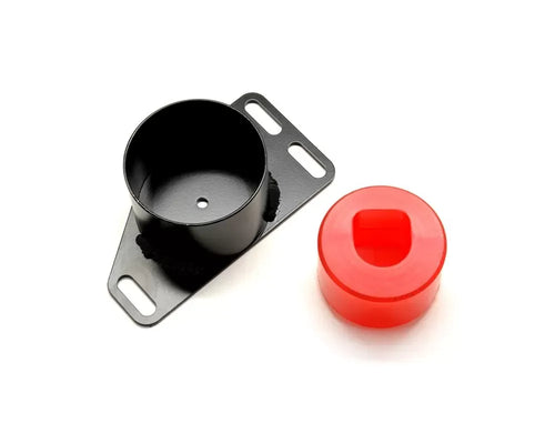 034 Motorsports Snub Mount with Bracket for Audi A4 B6 1.8T & B7 2.0T FSI, Black Finish