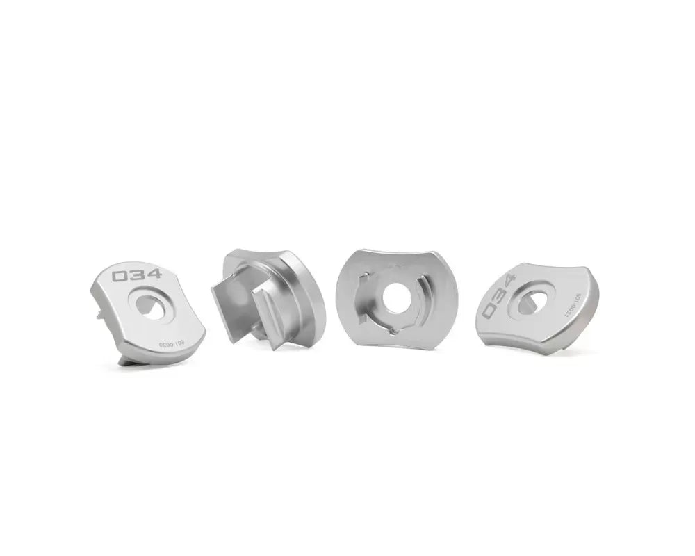 034Motorsport Billet Aluminum Rear Subframe Mount Inserts for Audi VW MQB AWD 2008+