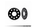 034 Motorsports 5mm Wheel Spacer Pair for Audi/Volkswagen 5x112mm & 5x100mm, Black Aluminum