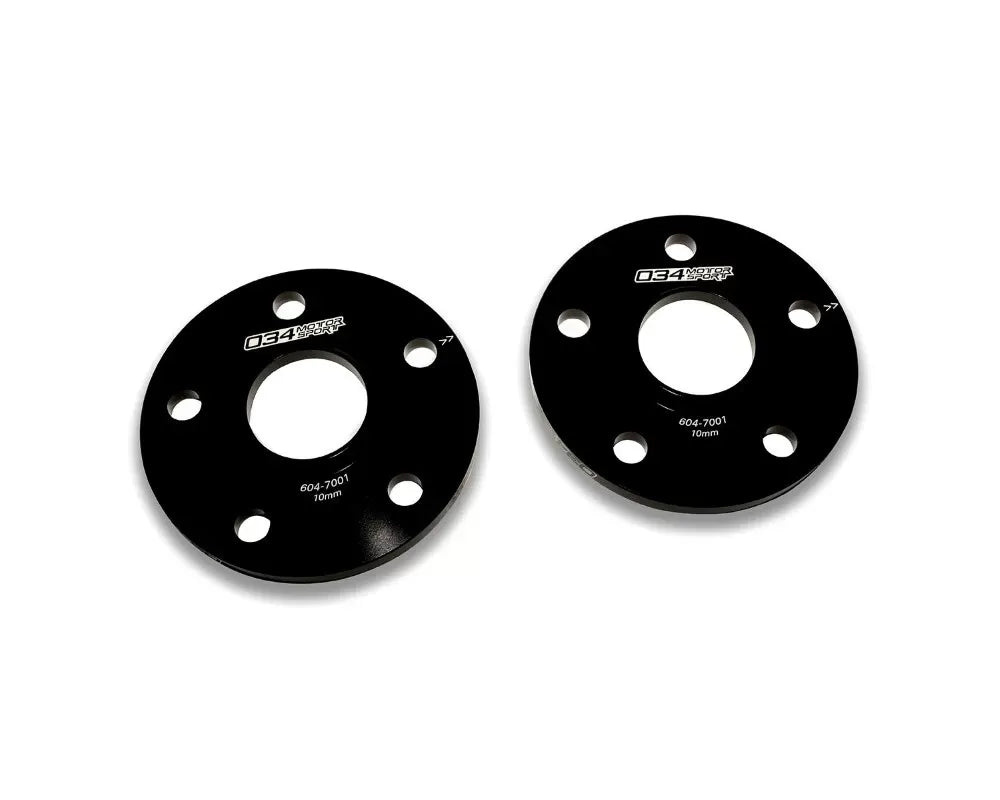 034 Motorsports 10mm Wheel Spacer Pair for Audi/Volkswagen 5x112mm, 57.1mm Center Bore