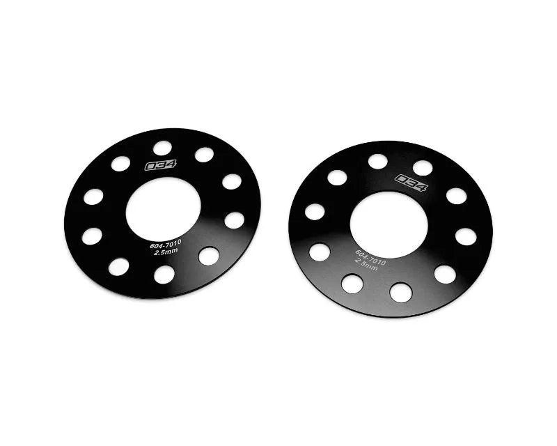 034 Motorsports 2.5mm Wheel Spacer Pair 5x112 57.1mm for Audi Volkswagen 1991+
