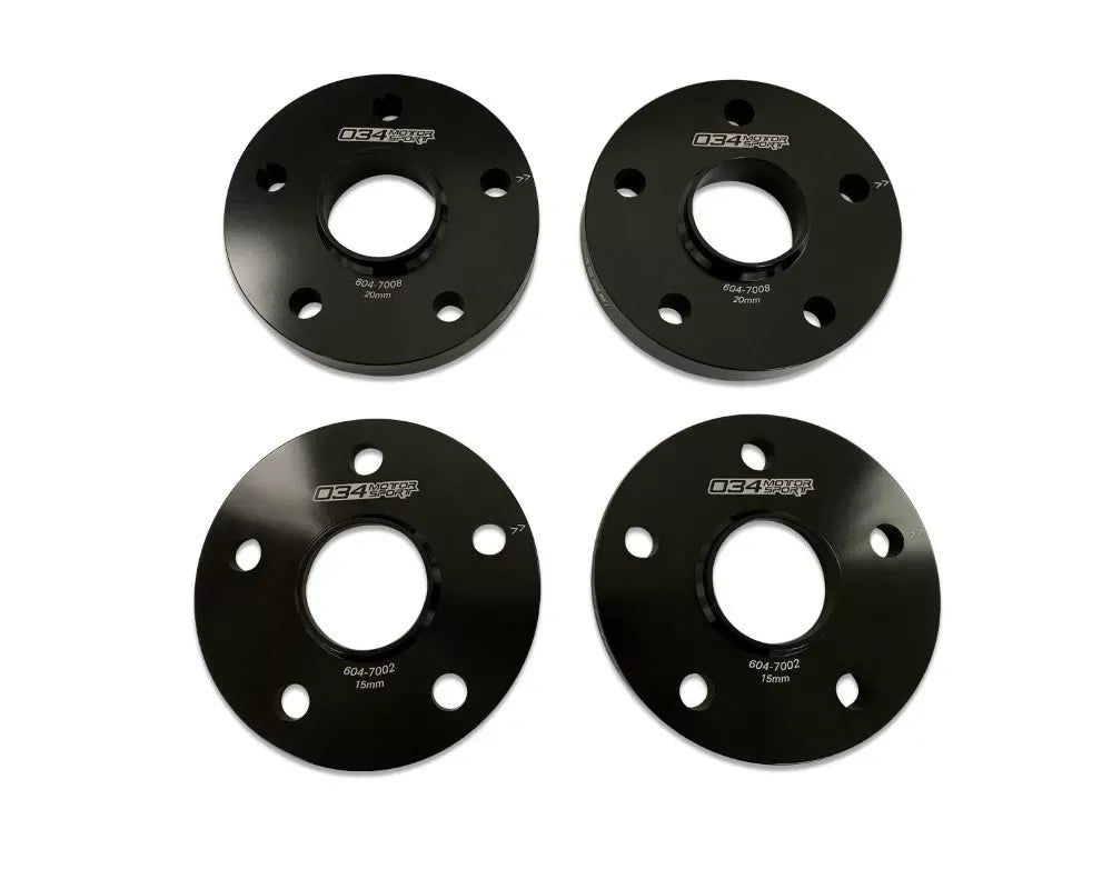 034Motorsport Dynamic+Flush Wheel Spacer Kit 15mm/20mm for MkVII Golf/GTI/Rabbit 2015-2021
