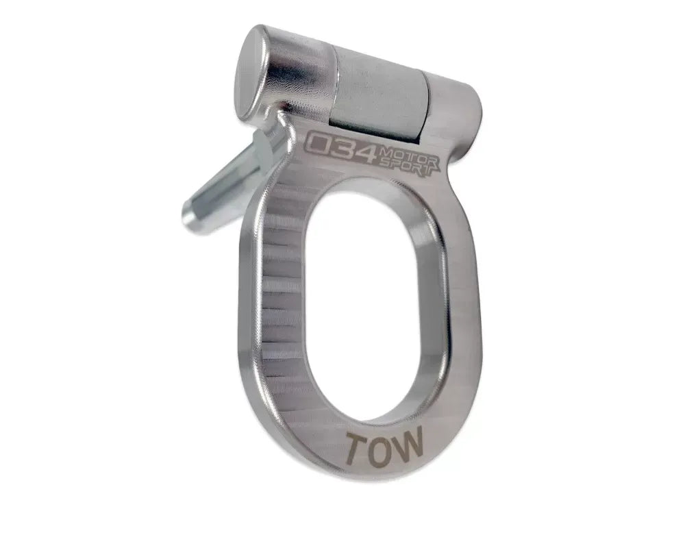 034Motorsport Stainless Steel Tow Hook 105mm for Audi B8/B8.5/B9 & Volkswagen MQB