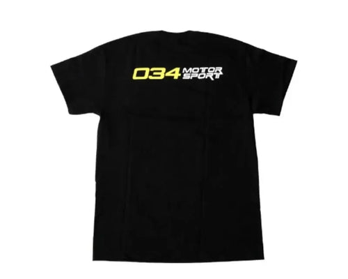034 Motorsport Black "034 Motorsport" T-shirt