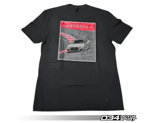 034 Motorsports RS5 Corkscrew T-Shirt Women's Large - Audi B9 RS5 Apparel