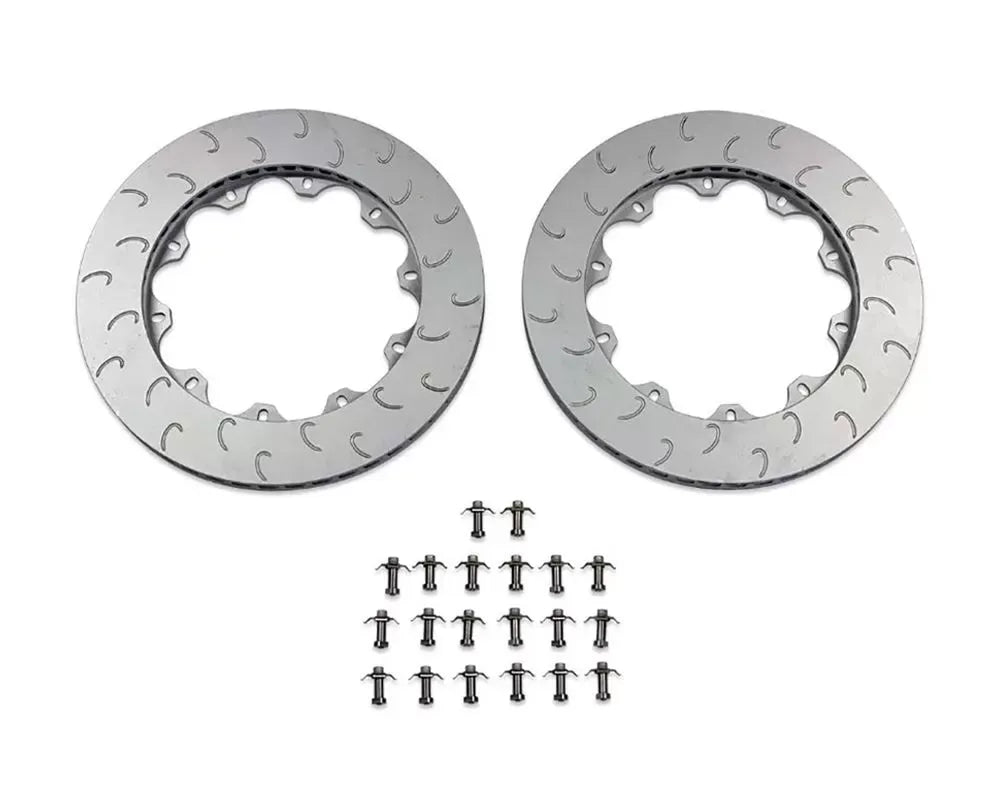034 Motorsports Replacement Rear Rotor Ring Set for Mk8 Golf R & Audi S3 2022+