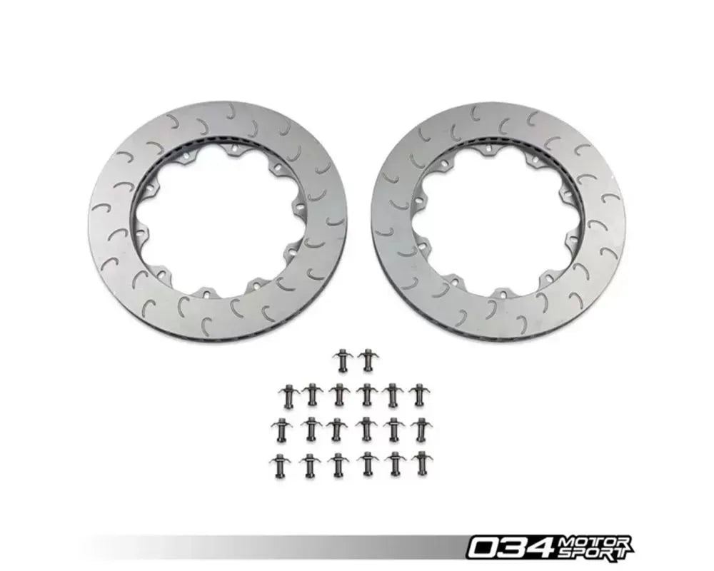 034 Motorsport Rear Rotor Ring Set (350mm) Audi C7 S6/S7 2012+