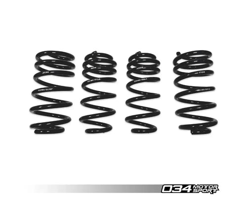 034 Motorsports Dynamic+ Lowering Springs for Audi RS5 B9/B9.5 2018-Present, 0.75" Drop