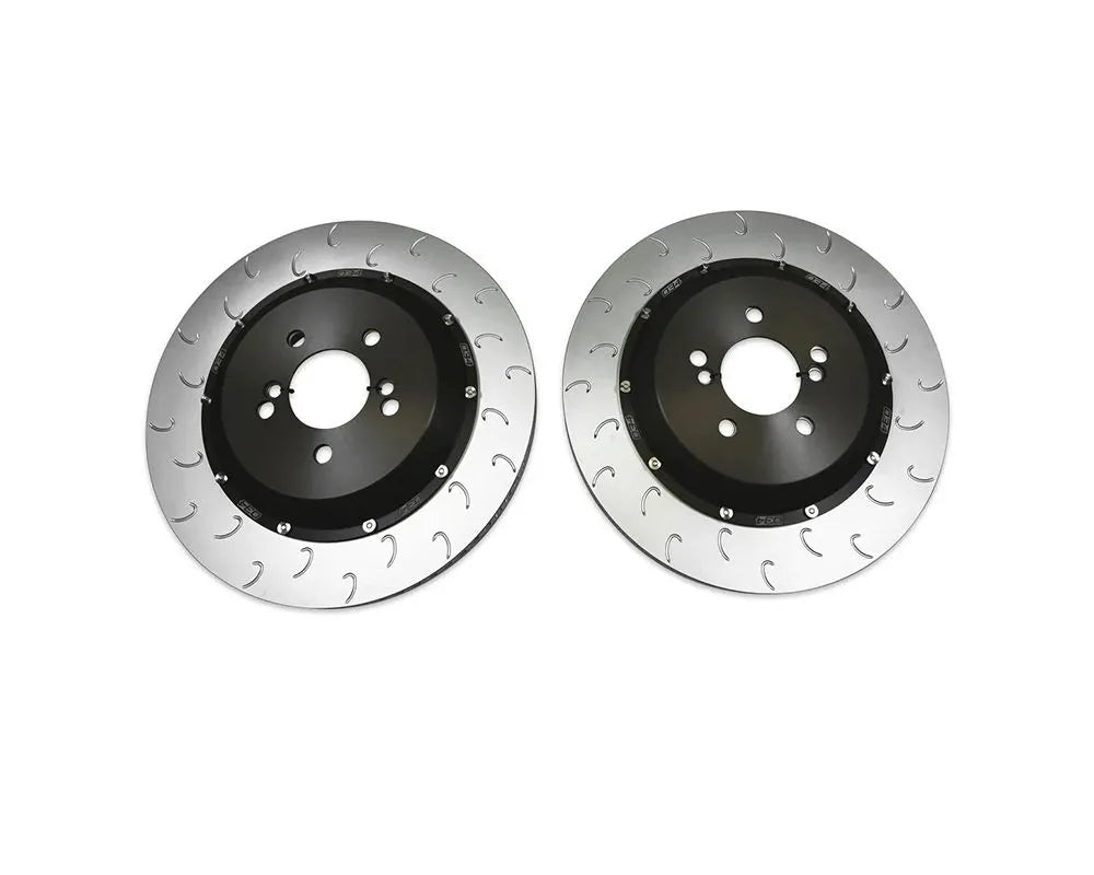 034Motorsport 2-Piece Floating Rear Brake Rotor Upgrade Kit for BMW M2 F8X M3 M4 GTS 2015-2021