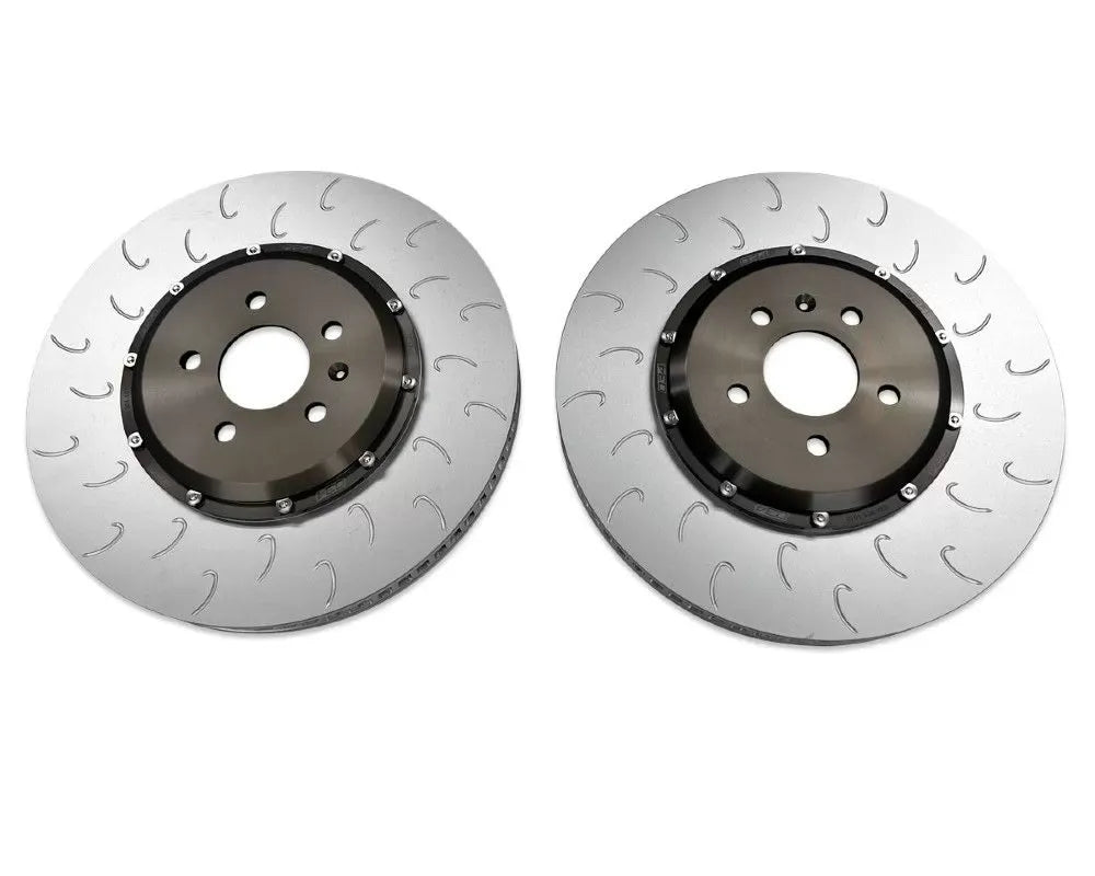 034 Motorsports 2pc Floating Front Brake Rotor Upgrade Kit Audi B9/B9.5 RS5|4M/4M.5 Q7|Q8 2018-2024