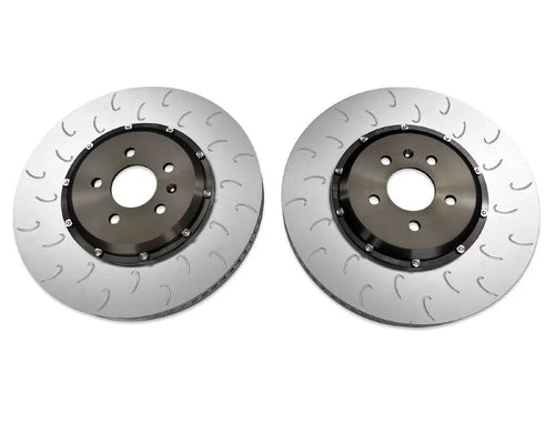 034 Motorsports 2pc Floating Front Brake Rotor Upgrade Kit Audi B9/B9.5 RS5|4M/4M.5 Q7|Q8 2018-2024