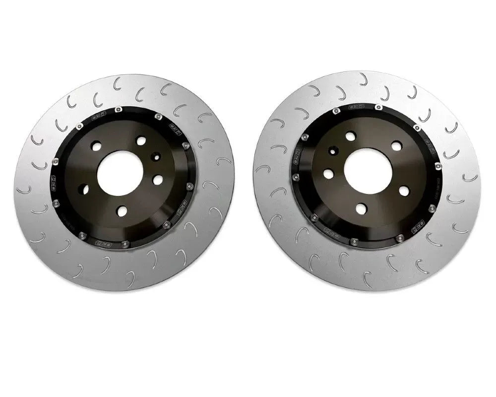 034 Motorsports 2pc Floating Rear Brake Rotor Upgrade Kit Audi B9/B9.5 RS4 | RS5 2018+