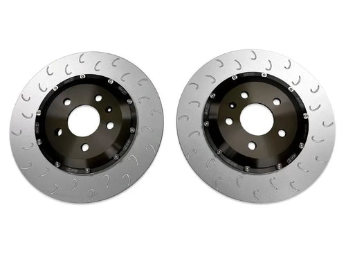 034 Motorsports 2pc Floating Rear Brake Rotor Upgrade Kit Audi B9/B9.5 RS4 | RS5 2018+