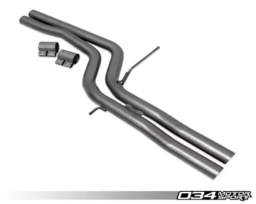 034Motorsport Res-X Resonator Delete & X-Pipe for Audi S6 | S7 | RS6 | RS7 2012+ 4.0T