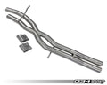 034Motorsport Res-X Resonator Delete & X-Pipe for Audi S4 B9 2018-2023 3.0T