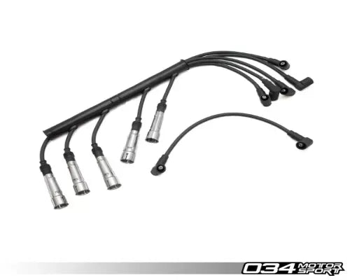 034 Motorsports Plug Wire Set for Audi I5 10-Valve Motors, 8mm High Performance
