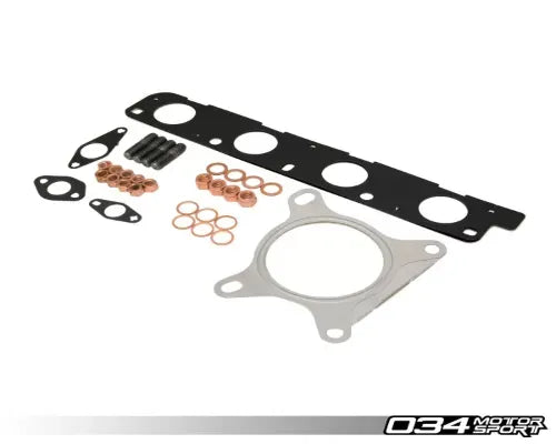 034 Motorsports Turbocharger Installation Hardware/Gasket Kit for Audi VW 2.0T FSI 2006-2008