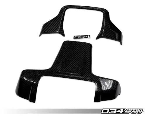 034 Motorsports Carbon Fiber Engine Cover for Audi S4 B8/B8.5 2009-2016 3.0 TFSI
