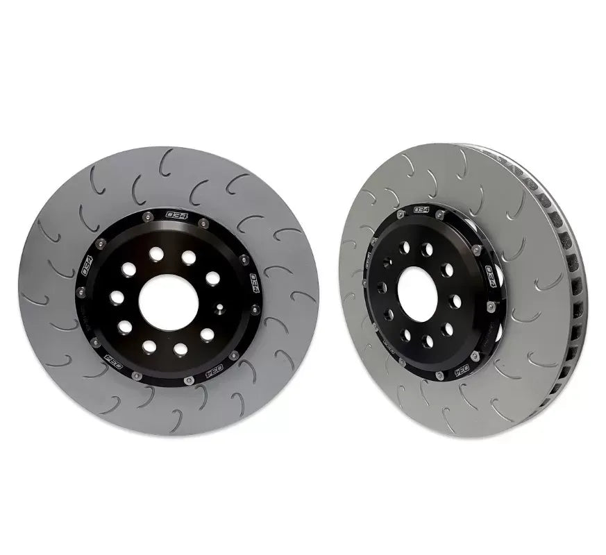 034Motorsport 2-Piece Floating Front Brake Rotor Upgrade Kit for Audi S3, VW Golf R, GTI 2015+