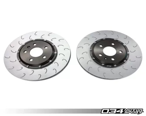 034Motorsport 2-Piece Floating Front Brake Rotor Upgrade Kit for Audi B8/B8.5 S4/S5/Q5 2008-2017