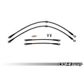 034 Motorsports Stainless Steel Braided Brake Line Kit for Audi A3 2006-2012 & VW Golf/GTI/Jetta 2006-2014