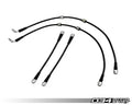 034 Motorsports Stainless Steel Braided Brake Line Kit for Audi TT RS & RS3 2010-2013