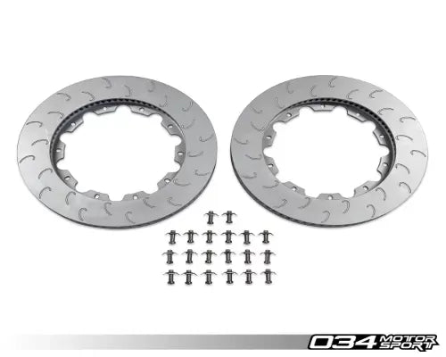 034 Motorsports 370mm Front Rotor Ring Set for Audi RS3 2017-Present & TTRS 2018-2020