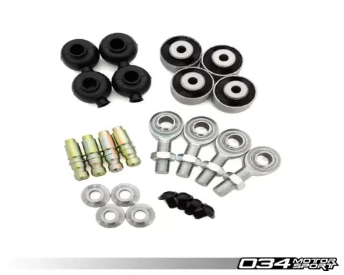 034 Motorsports Rebuild Kit Density Line Adjustable Front Upper Control Arms for Audi B8/B8.5, C7/C7.5, Porsche 95B Macan