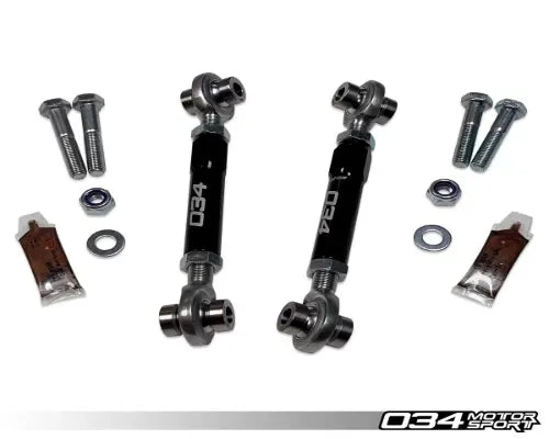 034 Motorsports Billet Adjustable Front Sway Bar End Link Pair for Audi R8 2006-2015