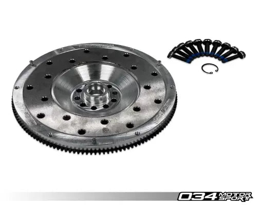 034 Motorsports Flywheel for Audi 01A/01E VR6 Longitudinal Mount, 15lbs Aluminum 6061
