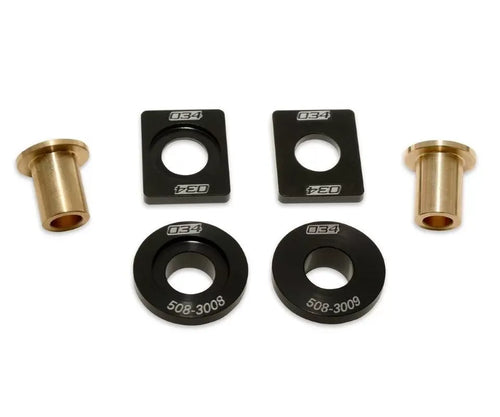 034 Motorsports Billet Shifter Bushing Kit for Audi & Volkswagen 1998+, CNC Machined Aluminum