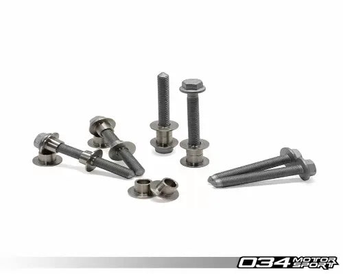 034 Motorsports Stainless Steel Subframe Locking Collar Upgrade Kit for Audi TT/TTS/TTRS 2008-2013