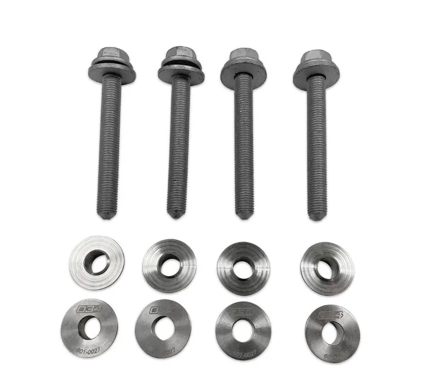 034Motorsport Stainless Steel Front Subframe Locking Collar Upgrade Kit for Audi VW Golf GTI R 2015+