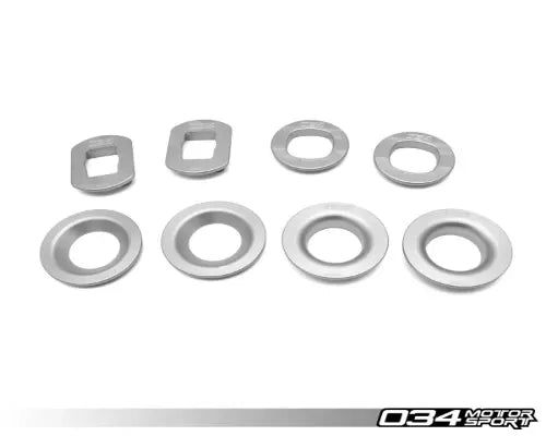 034 Motorsports Billet Aluminum Rear Subframe Mount Insert Kit for BMW E9X Models