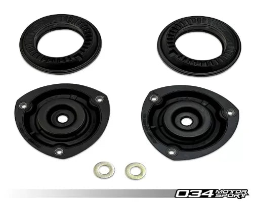 034Motorsport Street Density Strut Mount & Bearing Bundle for Audi VW 2015+ 70 Durometer